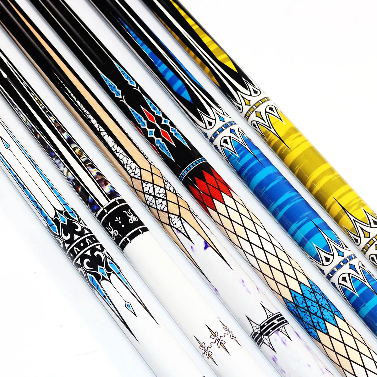 New Snooker Billiard Club Training 2-pc Billiard Pool Que Wooden House Cue Stick